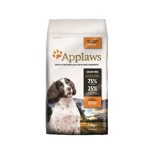 Applaws Dog - Adult Small & Medium - Chicken 4 Applaws Dog - Adult Small & Medium - Chicken - Image 2