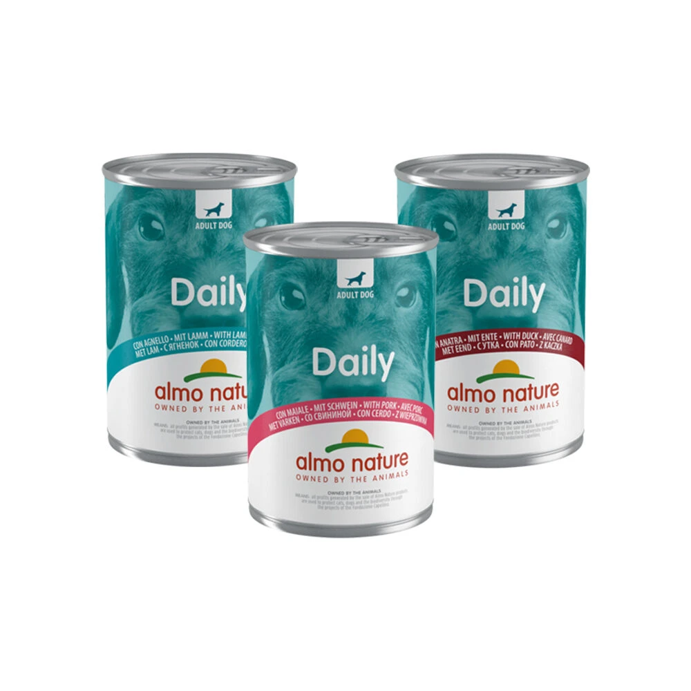 Almo Nature Daily Menu Hondenvoer - Blik 4 Almo Nature Daily Menu Hondenvoer - Blik - Image 2