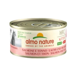 Almo Nature HFC Complete Kitten Made In Italy Kattenvoer - Blik - Zalm En Tonijn