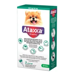 Ataxxa -Selecteer Dierenwinkels ataxxa 200mg40mg spot on 4kg 3 pipetten 133668 0500 none