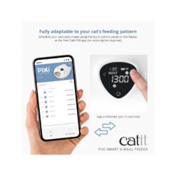 Catit PIXI Smart 6-meal Feeder -Selecteer Dierenwinkels catit pixi smart 6 meal feeder 217201 1000 none