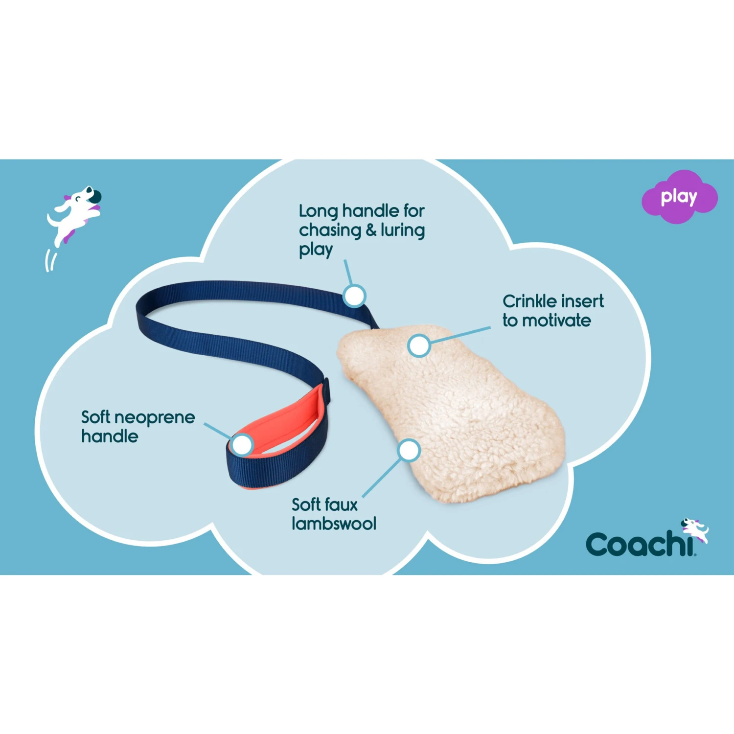 Company Of Animals Coachi Chase & Crinkle 5 Company Of Animals Coachi Chase & Crinkle - Afbeelding 3