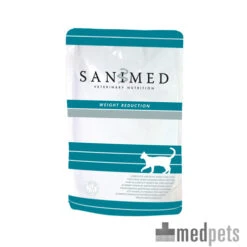 SANIMED Weight Reduction Cat - Maaltijdzakje 5 SANIMED Weight Reduction Cat - Maaltijdzakje -Selecteer Dierenwinkels d32c22008938eed14782df560467bc729e48c7723e7c350c8e411d1401418c02 3 5