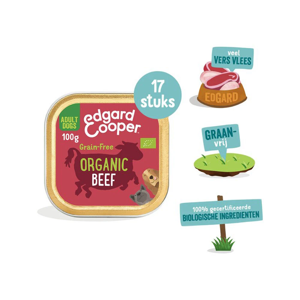 Edgard & Cooper Biologisch Adult - Rund - Kuipje 6 Edgard & Cooper Biologisch Adult - Rund - Kuipje - Image 4