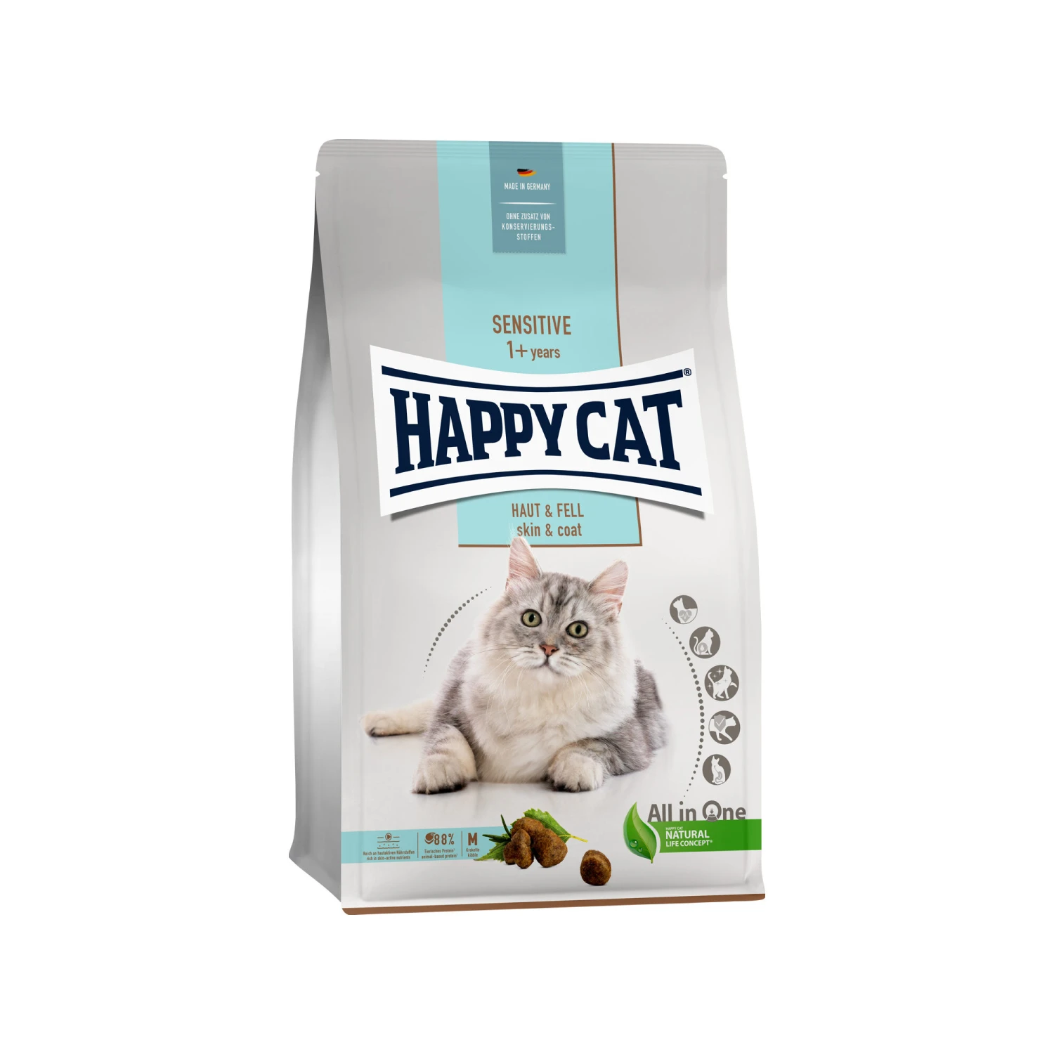 Happy Cat Sensitive Huid & Vacht Kattenvoer 6 Happy Cat Sensitive Huid & Vacht Kattenvoer - Image 4