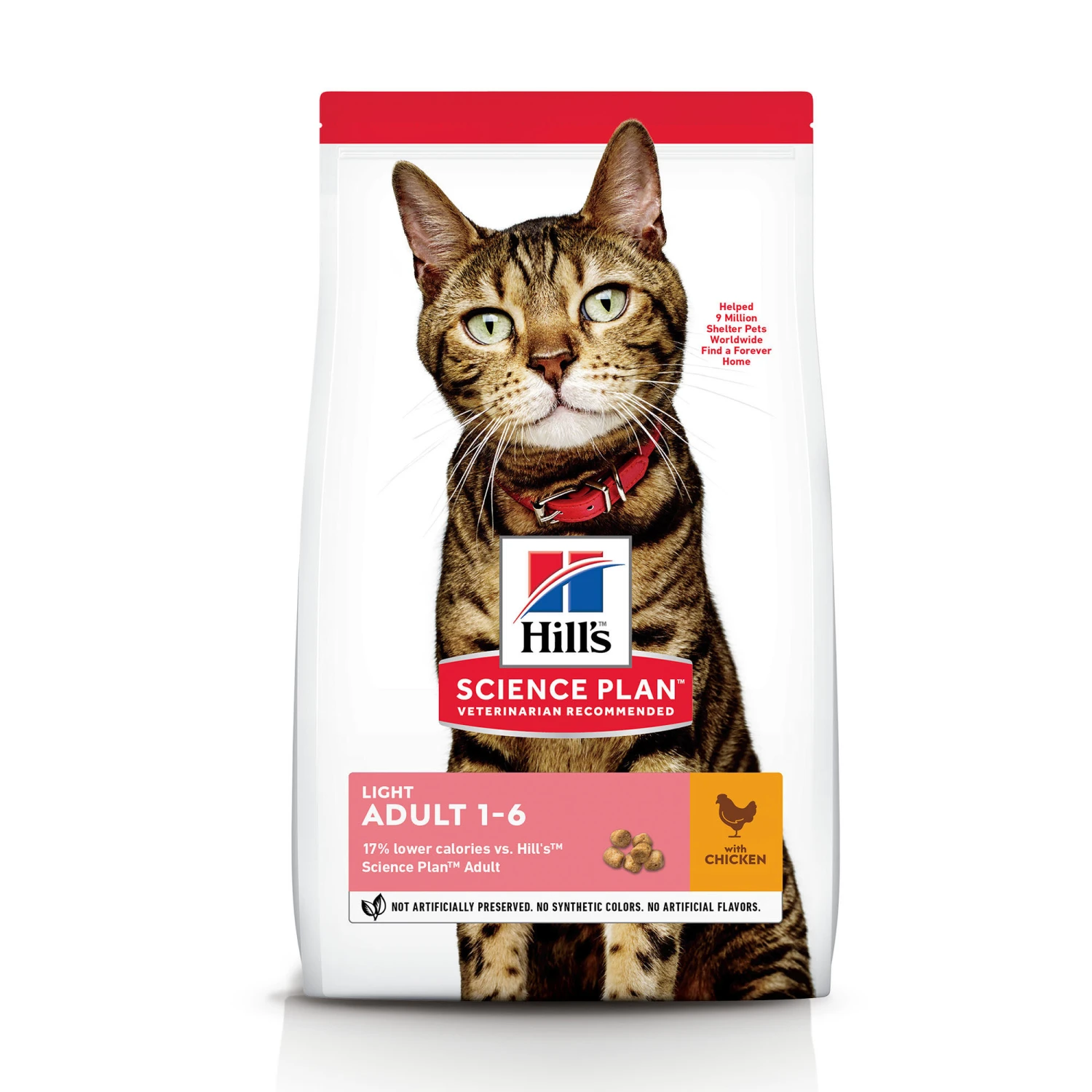Hill's Science Plan - Feline Adult - Chicken Light 4 Hill's Science Plan - Feline Adult - Chicken Light - Image 2
