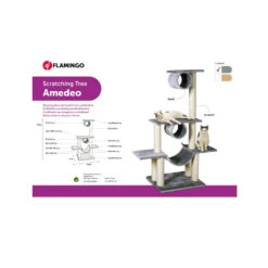 Flamingo Krabpaal Amedeo -Selecteer Dierenwinkels krabpaal amedeo 222622 1000 none