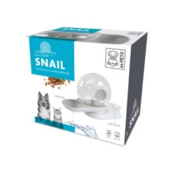 M-Pets Snail Combi Voedsel En Waterdispenser -Selecteer Dierenwinkels m pets snail combi voedsel en waterdispenser 219456 1500 none