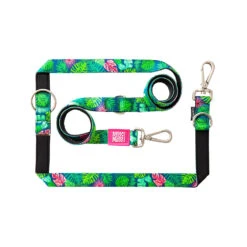 Max & Molly Multi-Function Hondenriem - Tropical -Selecteer Dierenwinkels max molly multi function hondenriem tropical m 112114 1500 none
