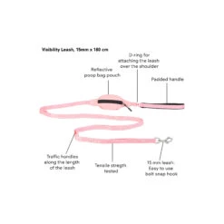 PAIKKA Visibility Leash 15 PAIKKA Visibility Leash -Selecteer Dierenwinkels paikka visibility leash 217820 2000 none