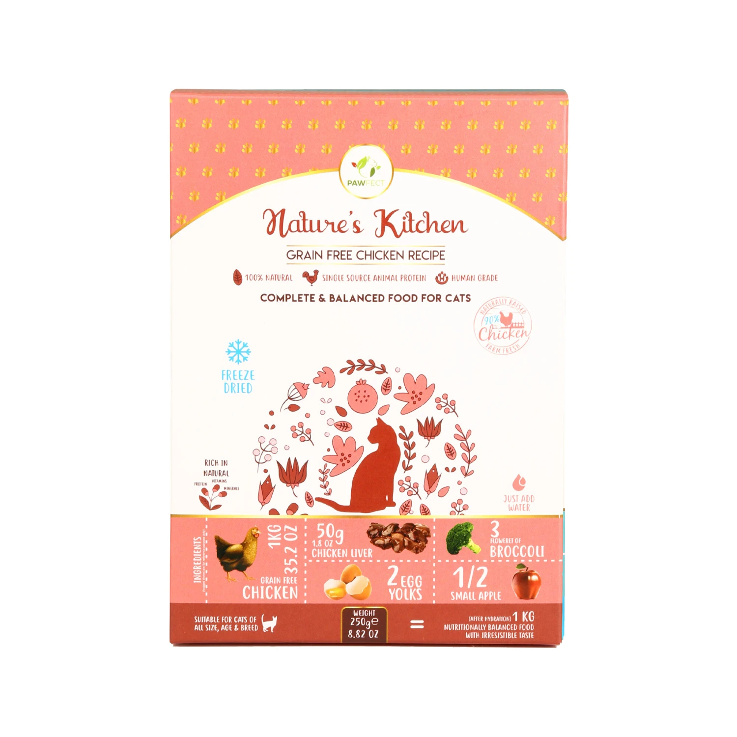 PawFect Freeze Dried Foods Kattenvoer