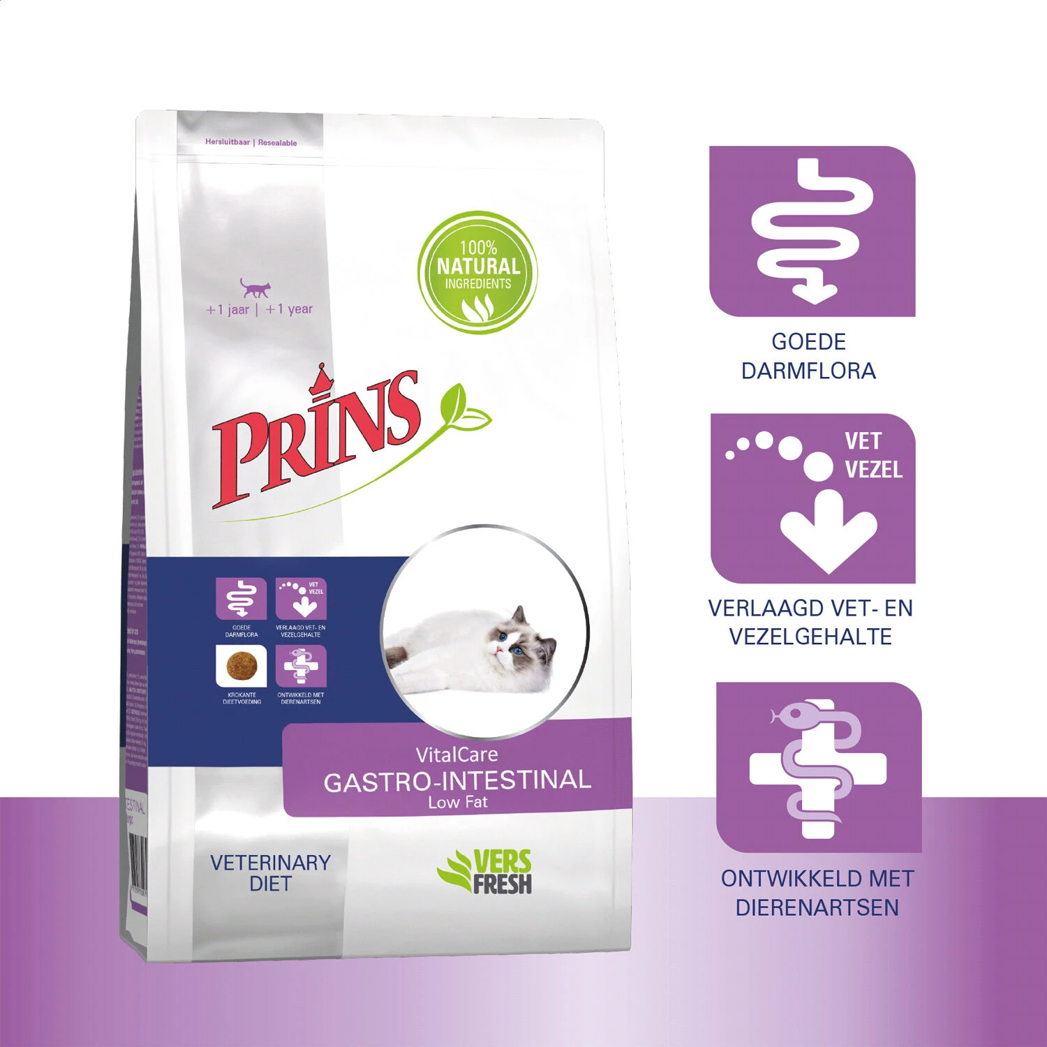 Prins VitalCare Gastro-Intestinal Low Fat 6 Prins VitalCare Gastro-Intestinal Low Fat - Image 4