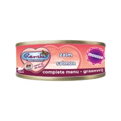 Renske Mousse Natvoer - Kattenvoer - Zalm -Selecteer Dierenwinkels renske mousse natvoer kattenvoer zalm 181009 1000 none