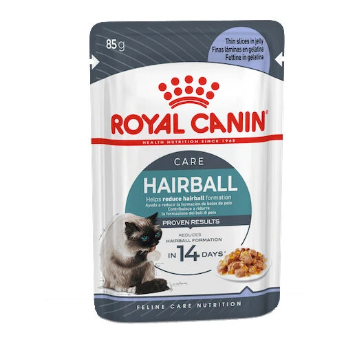 Royal Canin Hairball Care In Jelly - Kattenvoer 3 Royal Canin Hairball Care In Jelly - Kattenvoer