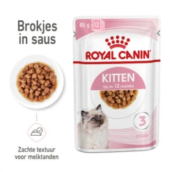 Royal Canin Kitten In Gravy - Kattenvoer 20 Royal Canin Kitten In Gravy - Kattenvoer -Selecteer Dierenwinkels royal canin kitten in gravy kattenvoer 207107 2000 none