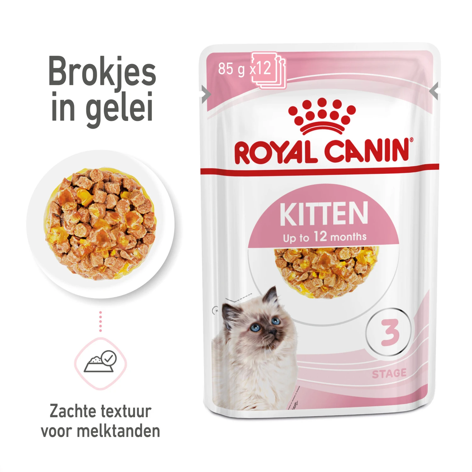 Royal Canin Kitten In Jelly - Kattenvoer 8 Royal Canin Kitten In Jelly - Kattenvoer - Image 6
