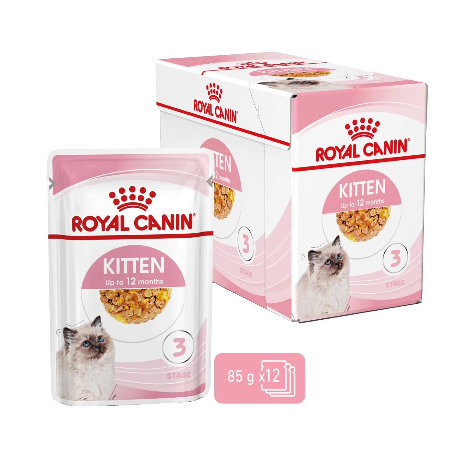 Royal Canin Kitten In Jelly - Kattenvoer 6 Royal Canin Kitten In Jelly - Kattenvoer - Image 4
