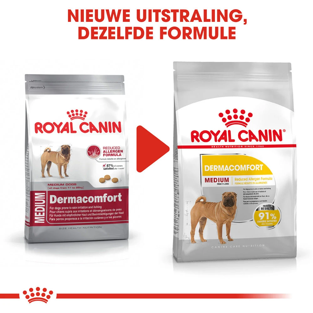 Royal Canin Medium Dermacomfort - Hondenvoer 7 Royal Canin Medium Dermacomfort - Hondenvoer - Image 5