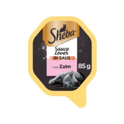 Sheba Sauce Lover - Zalm -Selecteer Dierenwinkels sheba sauce lover zalm 185554 0500 none