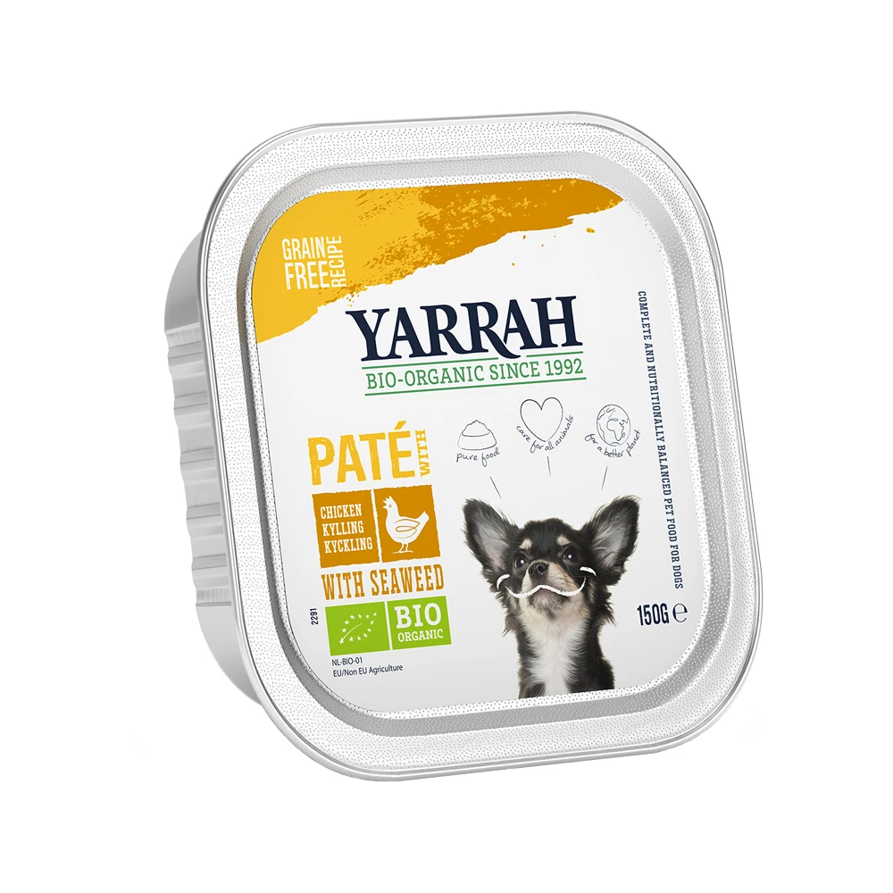 Yarrah - Natvoer Kuipje Paté Met Kip 3 Yarrah - Natvoer Kuipje Paté Met Kip